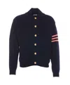Bally Men's Wool Cardigan In Black