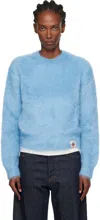 Bally Crew Neck Sweater In Blue