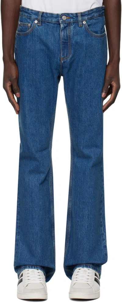 Bally Blue Five-pocket Jeans In Denim 50