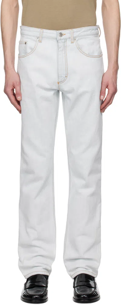 Bally Blue Five-pocket Jeans In Light Blue 50