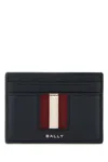Bally Black Leather Card Holder