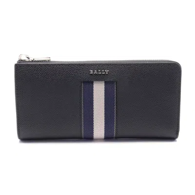 Bally Blythen Leather Wallet In Black