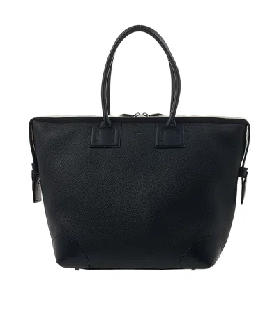 Bally Bold Volume Tote Bag U901p In Black