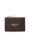 Bally Bollis Logo Large Clutch Bag