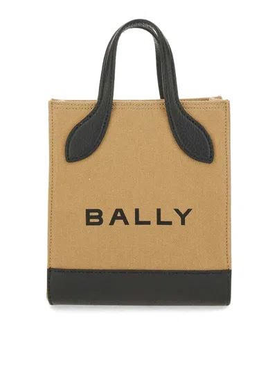 Bally Bag With Logo In Brown