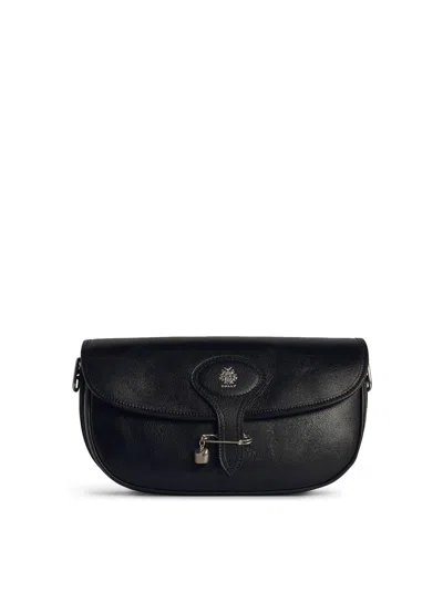 Bally Beckett Black Leather Crossbody Bag