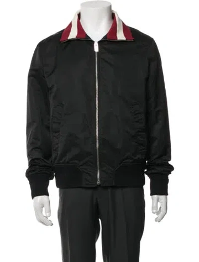 Pre-owned Bally Bomber Jacket In Black