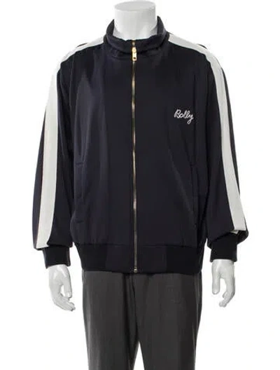 Pre-owned Bally Bomber Jacket In Blue