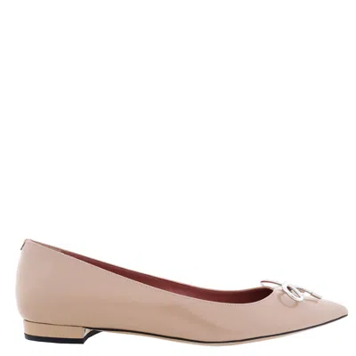 Bally Bovery-bow Patent Leather Pumps In Neutral