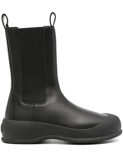 Bally Bovine Plain Bootie In Black