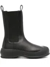 Bally Bovine Plain Bootie In Black