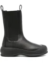 Bally Bovine Plain Bootie In Black