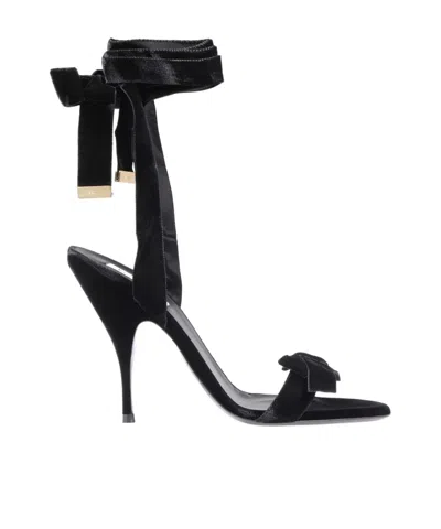 Bally Bow Heels In Black