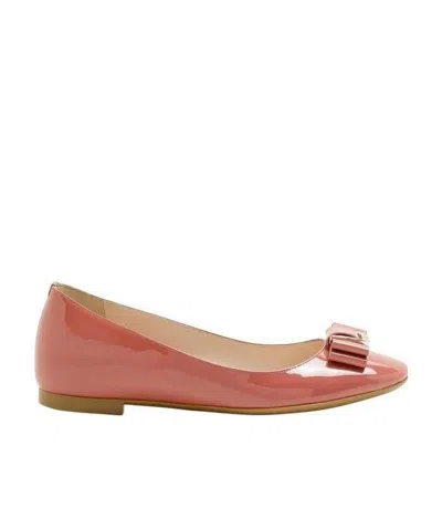 Bally Bow Tie Design To Wear Flat Shoes In Brown