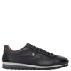 Bally Bredy 6222737 Men's Black Deer Leather Sneakers In Black