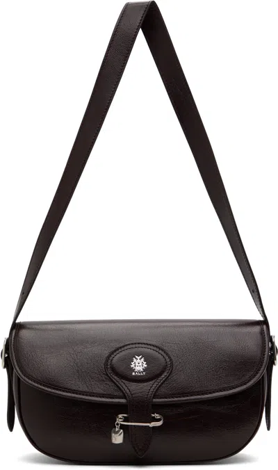 BALLY BROWN BECKETT CROSSBODY BAG