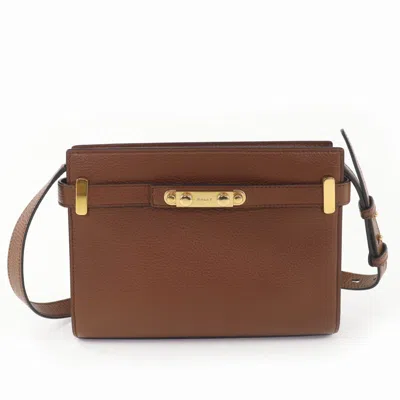 Pre-owned Bally Brown Leather Handbag Shoulder Bag ()