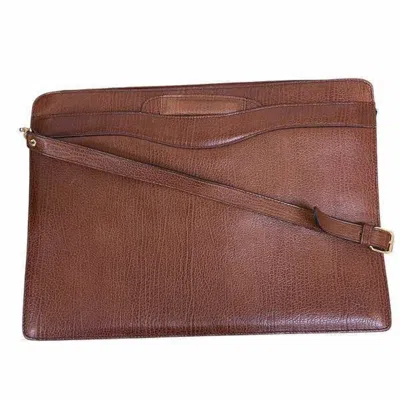 Pre-owned Bally Brown Leather Shoulder Bag ()