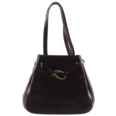 Pre-owned Bally Brown Leather Tote Bag ()