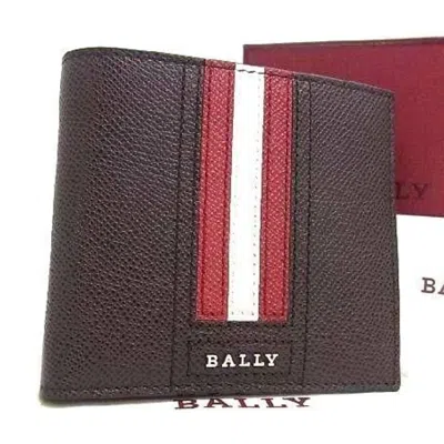 Pre-owned Bally Brown Leather Wallet (bi-fold) ()