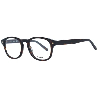 Bally Brown Men Optical Frames In Transparent