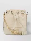 Bally Bucket Bag Crossbody Chain Strap In Yellow