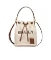 Bally Akelei Bucket Bag In White