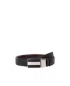 Bally Buckle Belt In Black