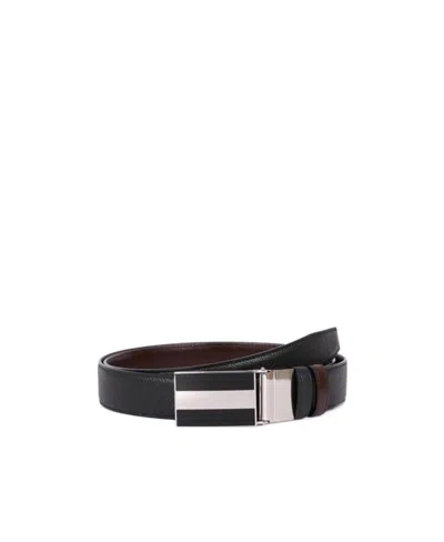 Bally Buckle Belt In Black