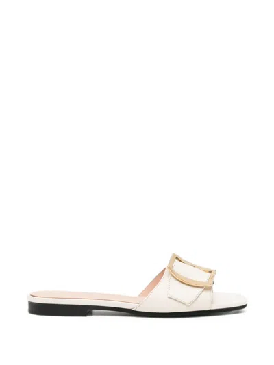Bally Buckle-detail Sandals In Multi