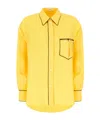Bally Buttoned Long-sleeved Shirt In Yellow