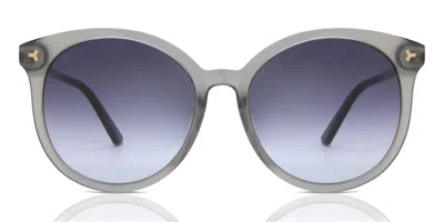 Bally By0046k Asian Fit 20b Women's Sunglasses Clear Size 57 In Gray