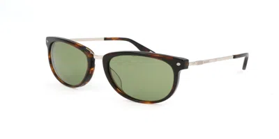 Bally By4039 01 Occhiali Da Sole Tartarugatishell Per Uomo In Brown