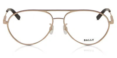 Bally By5013h Vestibilità Orientale 028 Occhiali Da Vista Rossi Per Uomo (solo Montatura) In Orange