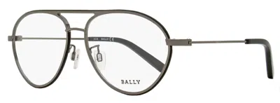 Bally By5013h Pilot Metal Eyeglasses In Gray