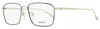 Bally By5027d Thin Rectangular Metal Eyeglasses In Multi