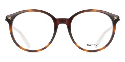 Bally By5030 Men's Glasses, Tortoiseshell, Size 52 In Brown