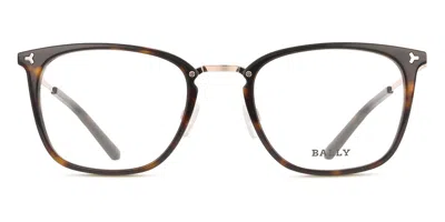 Bally By5037-d Asian Fit Men's Glasses, Tortoiseshell, Size 53 In Brown