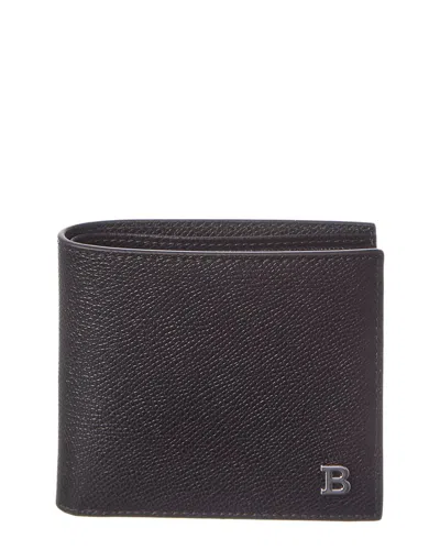 Bally Byie Leather Coin Wallet In Black