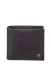 Bally Byie Leather Coin Wallet In Black