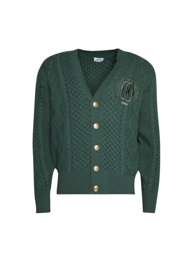 Bally Cable-knit Wool Cardigan