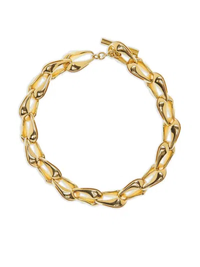 Bally Cable-link Choker Necklace In Gold