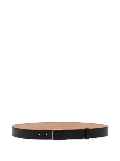 Bally Cabot Frame-buckle Belt In Black