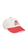 Bally Cake-embroidered Baseball Cap In Weiss
