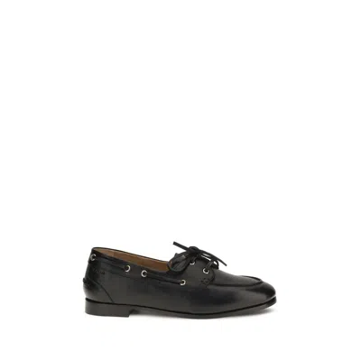 Bally Moccasin Plume Loafers In Pattern