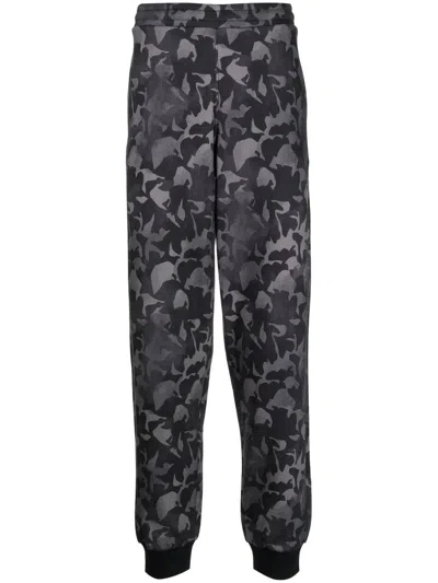 Bally Camo Print Jogger Pants In Multiblack