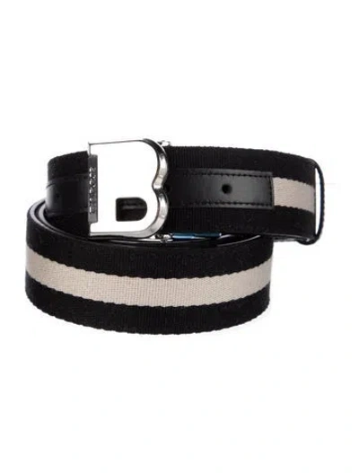 Pre-owned Bally Canvas Belt Kit