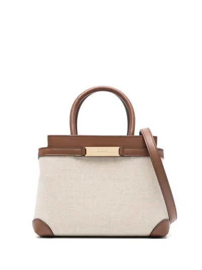 Bally Canvas Tote Bag In Natural