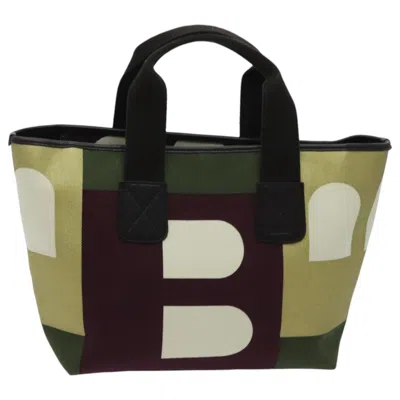 Pre-owned Bally Canvas Tote Bag () In Multi