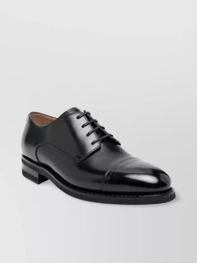 Bally Cap Toe Panelled Brogues Lace-up Shoes